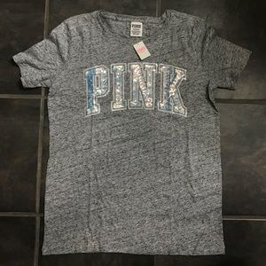 Grey PINK short sleeve too